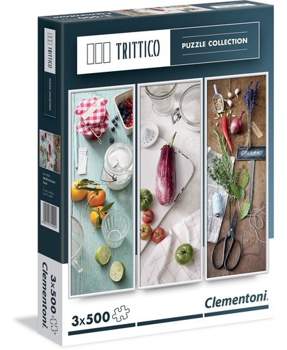 Clementoni Mediterranean Taste - Trittico 1500stuk(s)