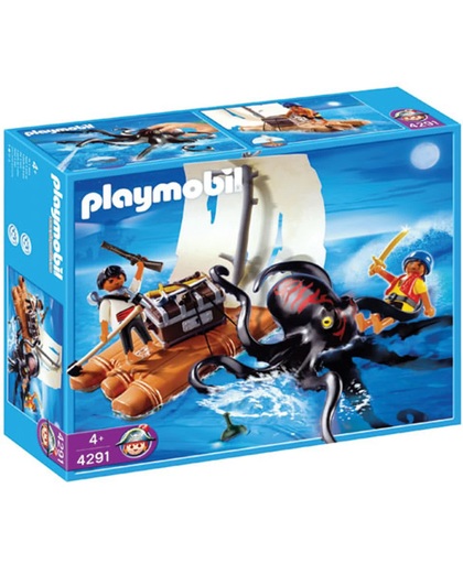 Playmobil Reuze Inktvis met Piratenvlot - 4291