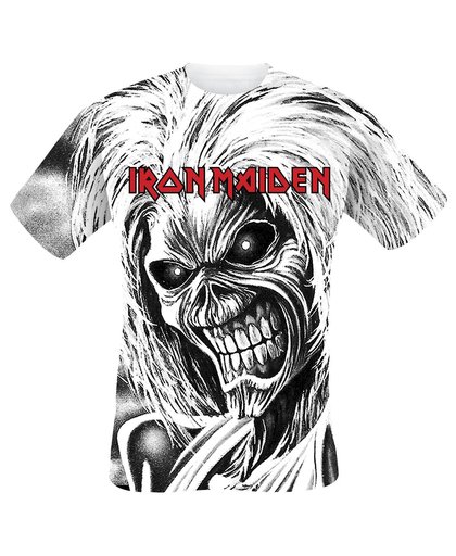Iron Maiden Killers Allover T-shirt wit