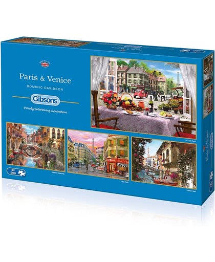 Gibsons: Paris & Venice (4x500)