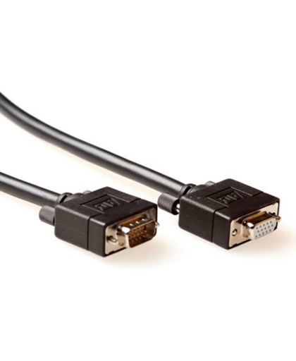 ACT VGA m/f 1m 1m VGA (D-Sub) VGA (D-Sub) Zwart VGA kabel