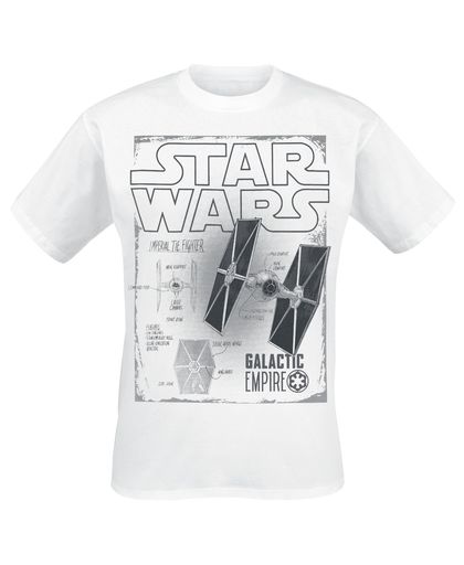 Star Wars Solo: A Star Wars Story - Tie Fighters Features T-shirt wit