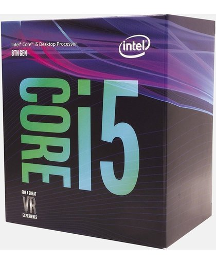 Intel Core ® ™ i5-8500 Processor (9M Cache, up to 4.10 GHz) 3GHz 9MB Box