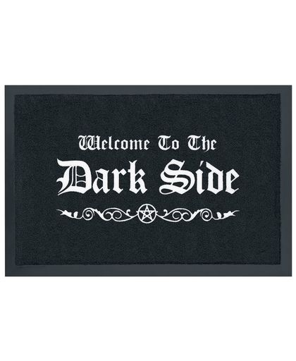 Welcome To The Dark Side Deurmat zwart