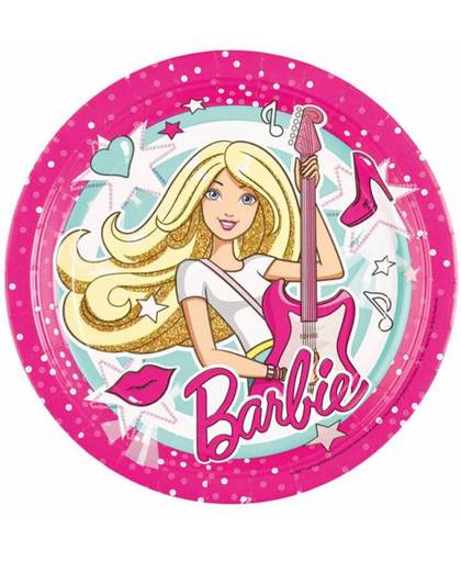 Barbie Borden Popstar 23cm 8 stuks