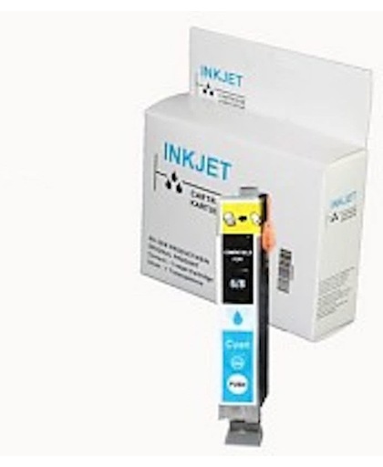 inkt cartridge voor Epson T0612 cyan wit Label|Toners-en-inkt