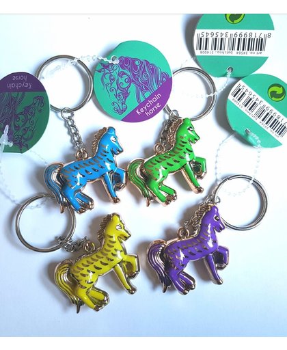 Sleutelhanger Paard in diverse kleuren