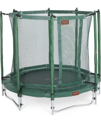 Avyna trampoline PRO-LINE 06 + net boven + afdekhoes - groen