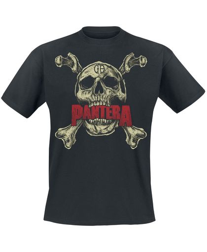 Pantera Skull T-shirt zwart