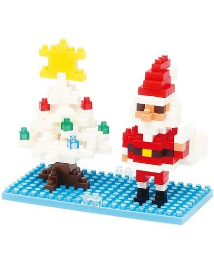 Nanoblock Santa Claus & X'mas Tree NBC-099 by Kawada