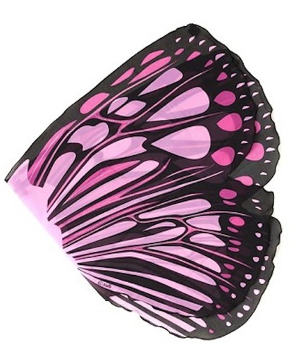 Vlinder vleugels roze voor kids
