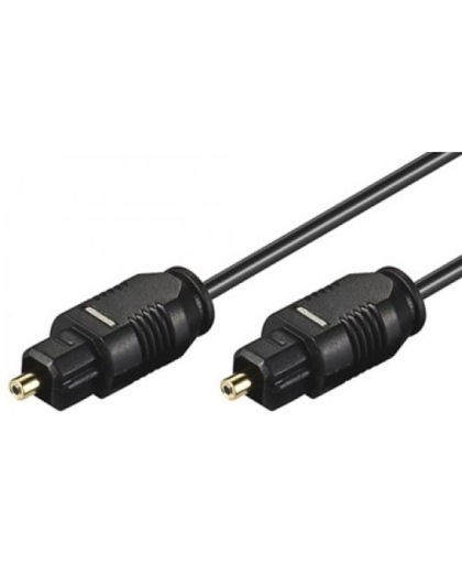 Techly 5m Toslink/Toslink 5m TOSLINK TOSLINK Zwart audio kabel