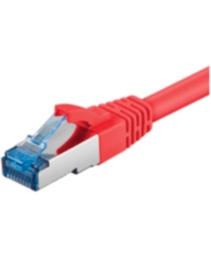 Microconnect S-FTP Cat6a 5m 5m Cat6a SF/UTP (S-FTP) Rood netwerkkabel