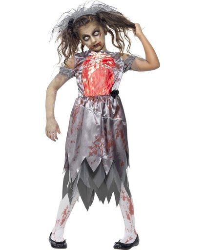 Halloween outfit Zombie bruid voor meisjes - Kinderkostuums - 152/158