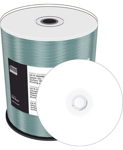 MediaRange CD-R 700 MB Inkjet Printable 100 stuks
