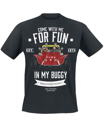Bud Spencer Buggy T-shirt zwart