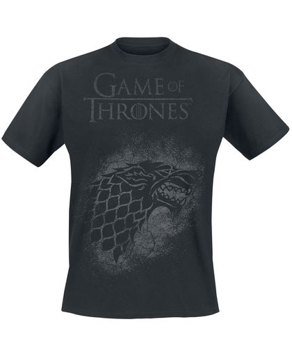 Game of Thrones House Stark - Spray T-shirt zwart