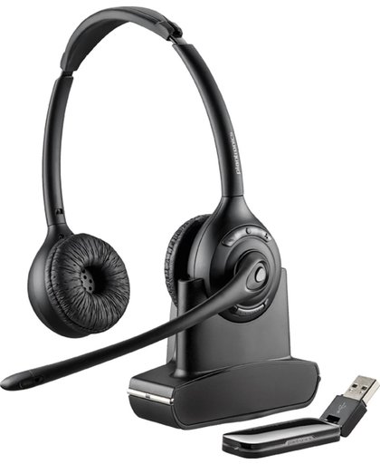 Plantronics SAVI W420 Stereofonisch Hoofdband Zwart hoofdtelefoon