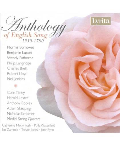Anthology Of English Song 1530 - 1790