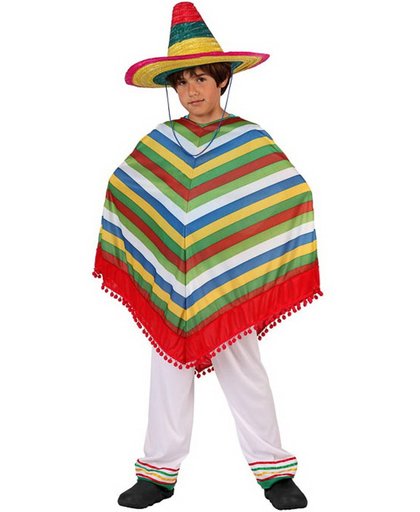 Verkleedkleding voor kinderen - Mexicaanse Jongen - 3-4 jaar