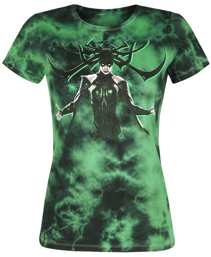 Thor Hela Girls shirt groen-donkergroen