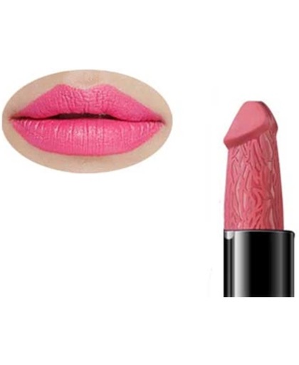 Piemel lipstick #8 - erotisch product - grappig om te geven - vrijgezellenfeest - lichtroze