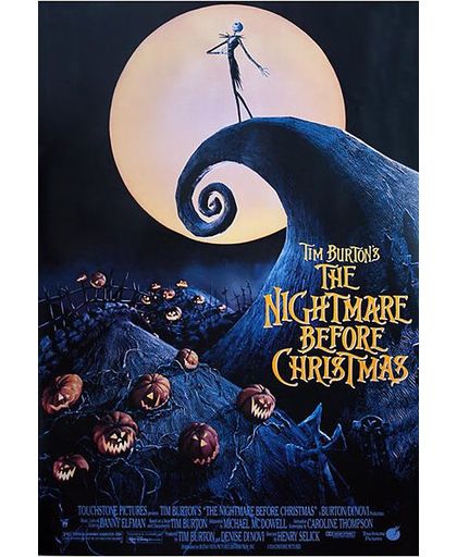 The Nightmare Before Christmas The Nightmare Before Christmas Poster meerkleurig
