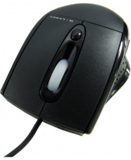Esperanza Orion | USB Laser Muis | Ergonomisch | Rechtshandig | DPI instelbaar 600 / 800 / 1000DPI | 6 Buttons | Vertical Scroll | Zwart