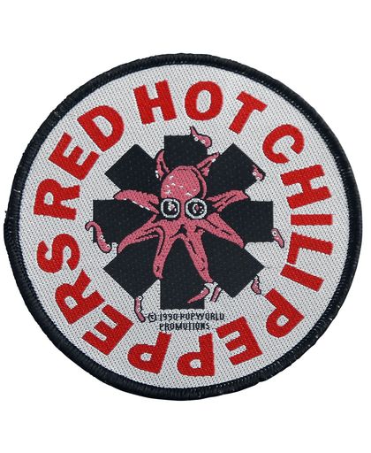 Red Hot Chili Peppers Octopus Embleem meerkleurig