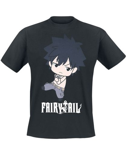 Fairy Tail Gray Fullbuster T-shirt zwart