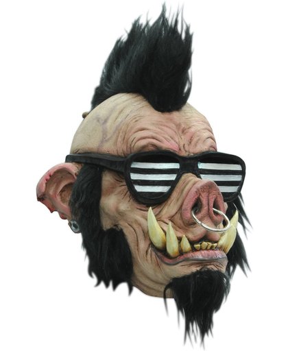 Punk wild zwijn masker voor volwassen - Verkleedmasker - One size