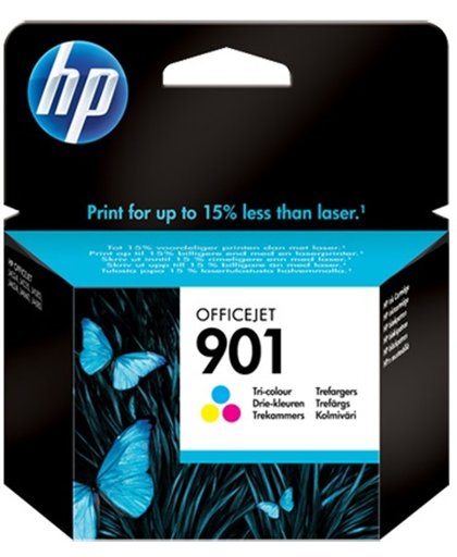 HP 901 originele drie-kleuren inktcartridge