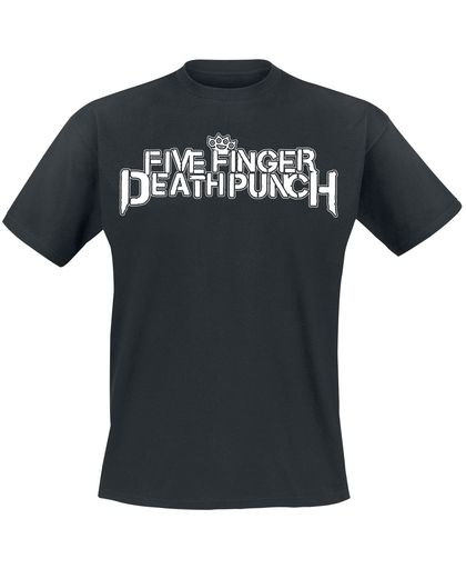 Five Finger Death Punch Knuckles Logo T-shirt zwart