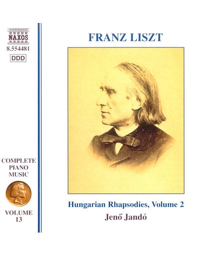 Liszt: Complete Piano Music Vol 13 / Jeno Jando