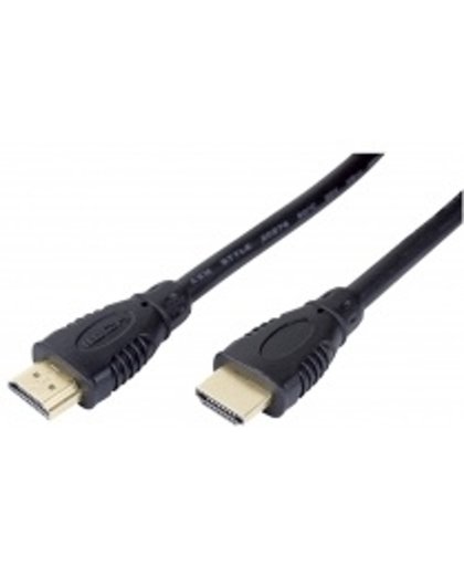 Equip HDMI/HDMI 5.0m 5m HDMI Type A (Standard) HDMI Type A (Standard) Zwart HDMI kabel