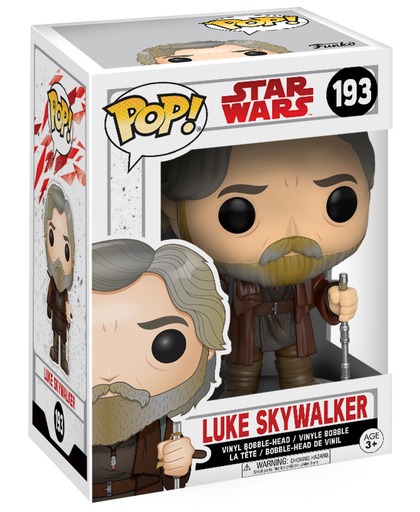 Star Wars Episode 8 - The Last Jedi - Luke Skywalker Vinyl Bobble-Head 193 Verzamelfiguur standaard