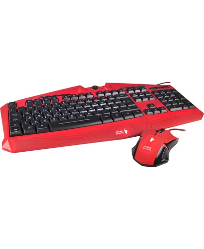 Mars Gaming MCPVU1 Zwart, Rood toetsenbord