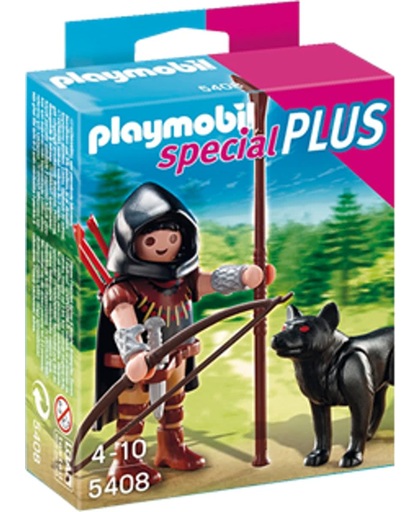 Playmobil Krijger met Wolf - 5408