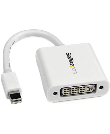StarTech.com Mini DisplayPort naar DVI Video Adapter Converter Wit kabeladapter/verloopstukje