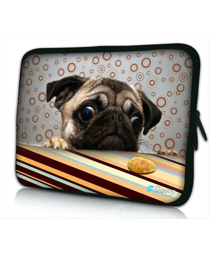 Laptop sleeve 14 inch grappig hondje - Sleevy