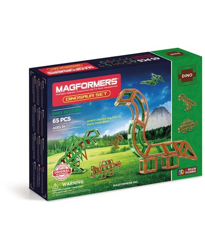 Magformers Dinosaurs Set - 65 Stuks