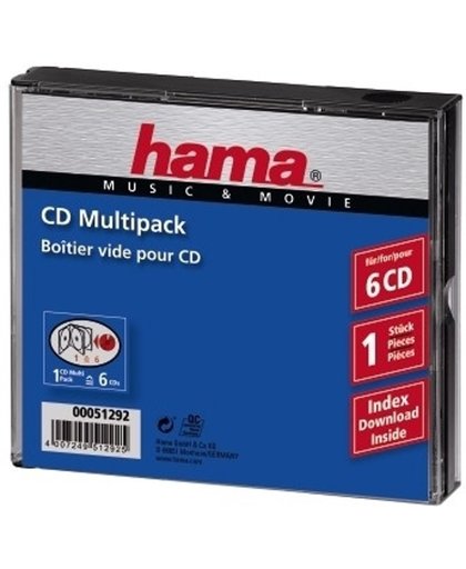Hama CD multi pack 6 CD's