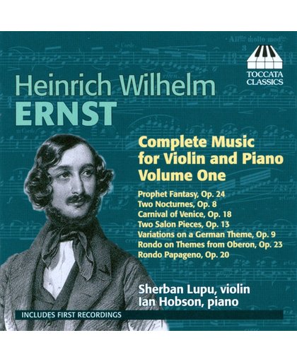 Ernst: Music F. Violin & Piano 1