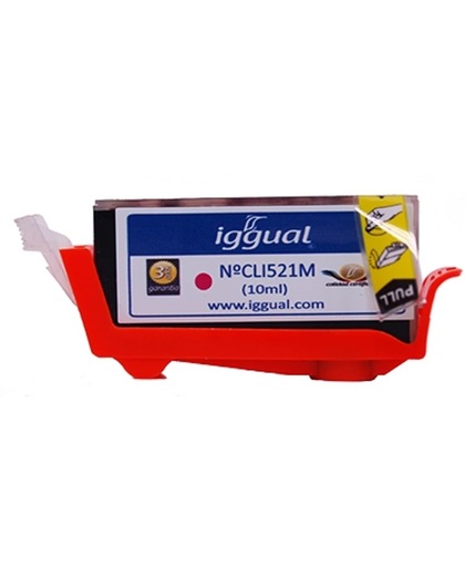 iggual PSICLI521M 10ml Magenta inktcartridge