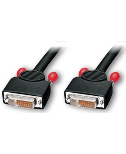 Lindy DVI-D Dual Link 15.0m 15m DVI-D DVI-D Zwart DVI kabel