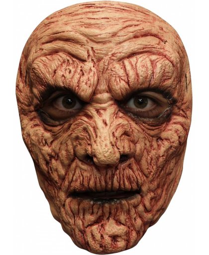 Halloween Masker Mummy Bruin Deluxe voorkant