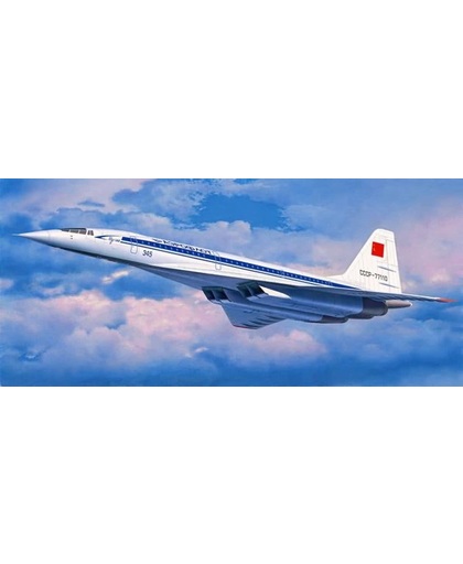 Revell Vliegtuig Tupolev Tu-144D - Bouwpakket - 1:144