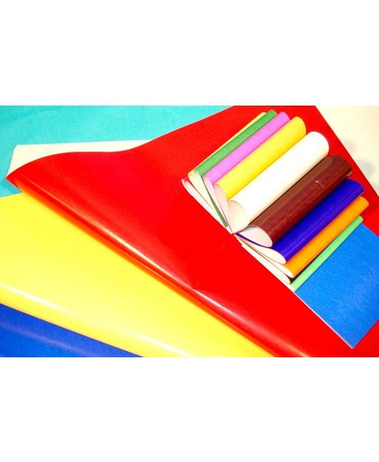 Sitspapier op blok 10 kleuren 100 vel 35x50cm