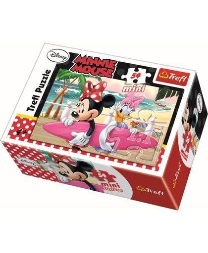 Mini - Minnie & Katrien op vakantie  4 - 54 stukjes Legpuzzel