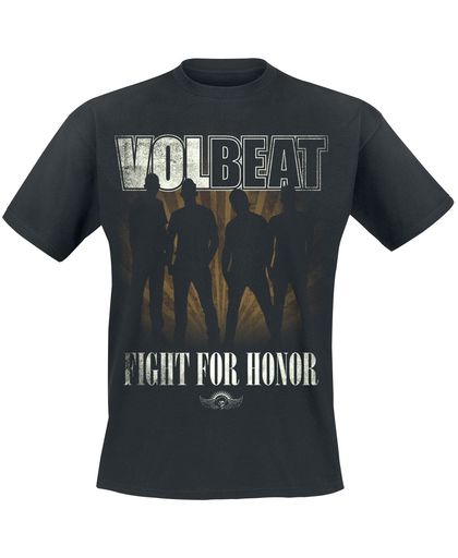 Volbeat Fight For Honor T-shirt zwart